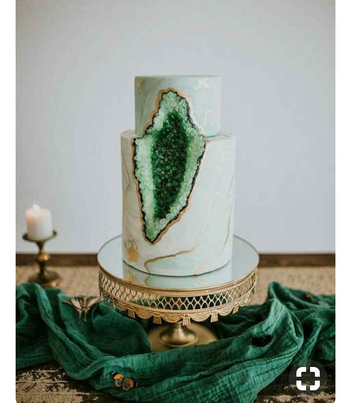 Mês de setembro - mês verde - inspirações para bolo de noivos - 9