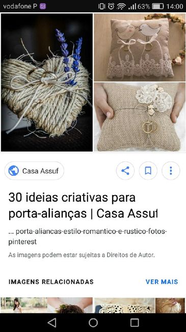 Porta alianças?? - 1