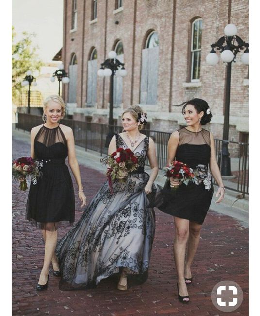 9 inspirações para um casamento preto - 3