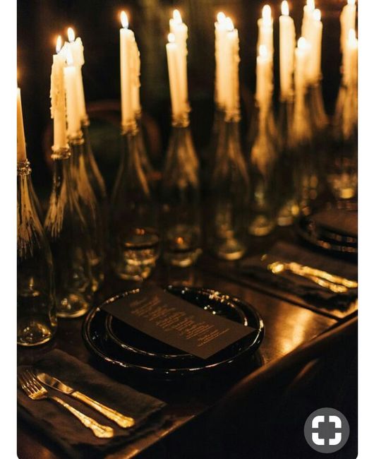 9 inspirações para um casamento preto - 6