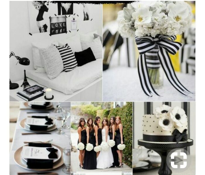 9 inspirações para um casamento preto - 8