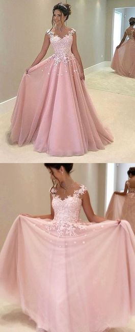 o vestido escolhido