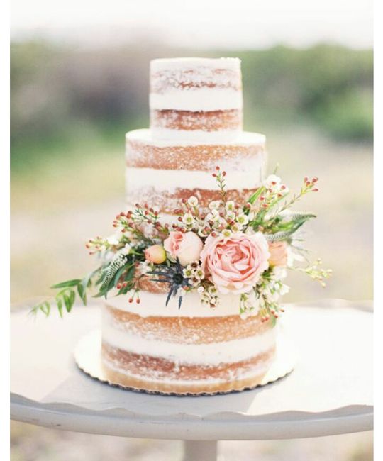 Naked Cake em tons rosa - 4