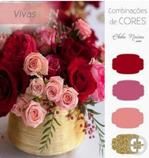 Paletas de cor com rosa - 4