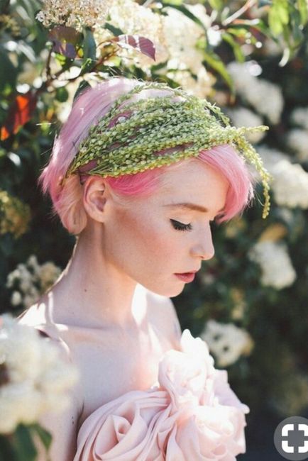 e se o cabelo tiver cor? - inspirações rosa - 3