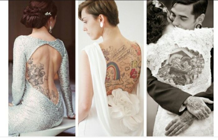 Noivas tatuadas rosa e não só - 9