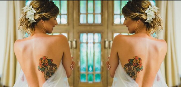 Noivas tatuadas rosa e não só - 10