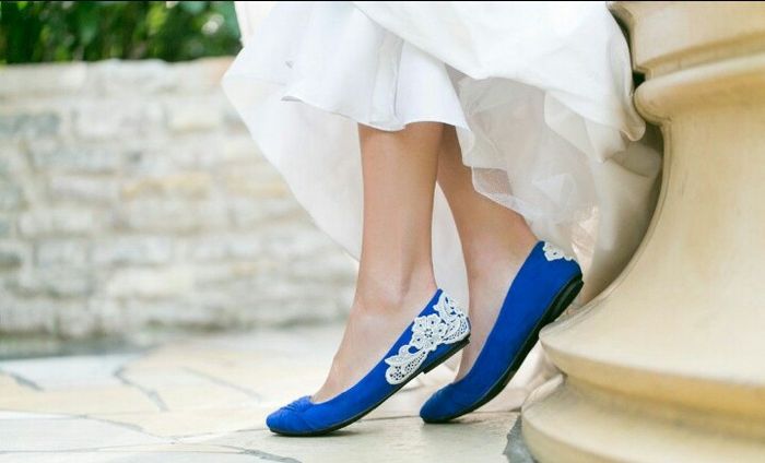 Mês de abril - sapatos azuis para noiva - 6
