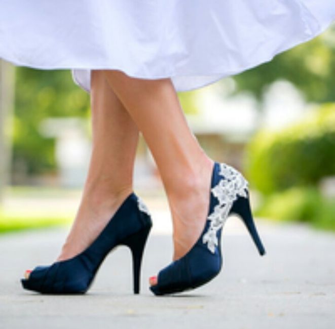 Mês de abril - sapatos azuis para noiva - 14