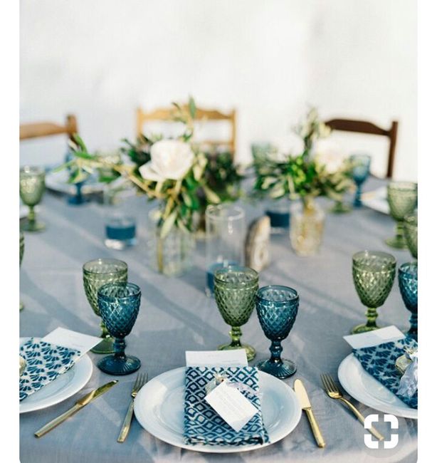 Mês de abril - decorações em azul - 4