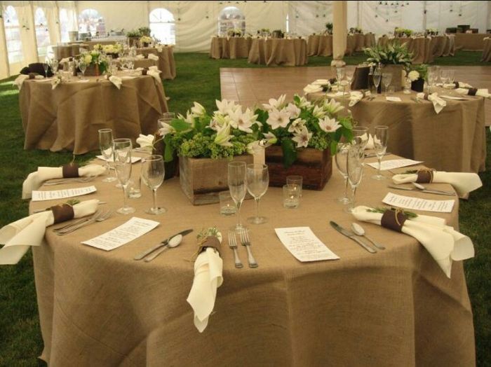 9 inspirações para centros de mesa em castanho - 3
