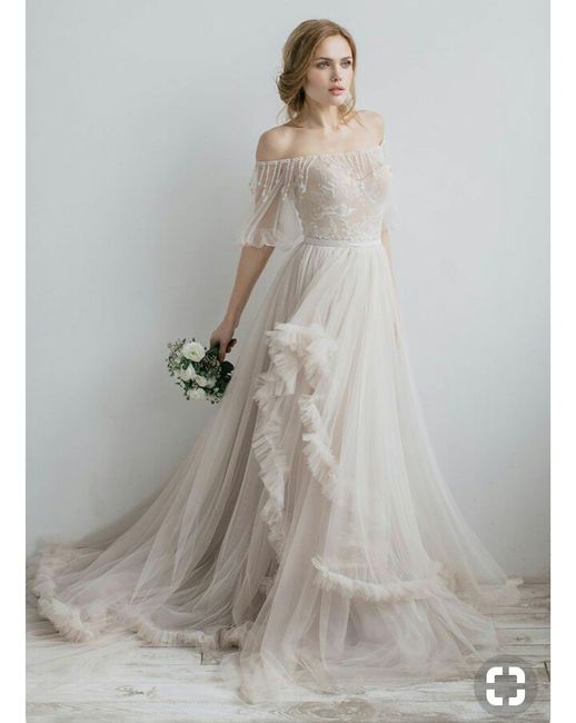 9 inspirações para vestidos de noiva com castanho - 5