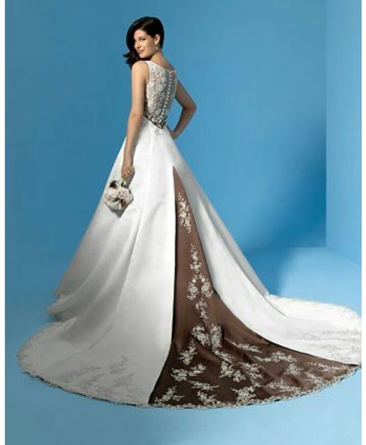 9 inspirações para vestidos de noiva com castanho - 9