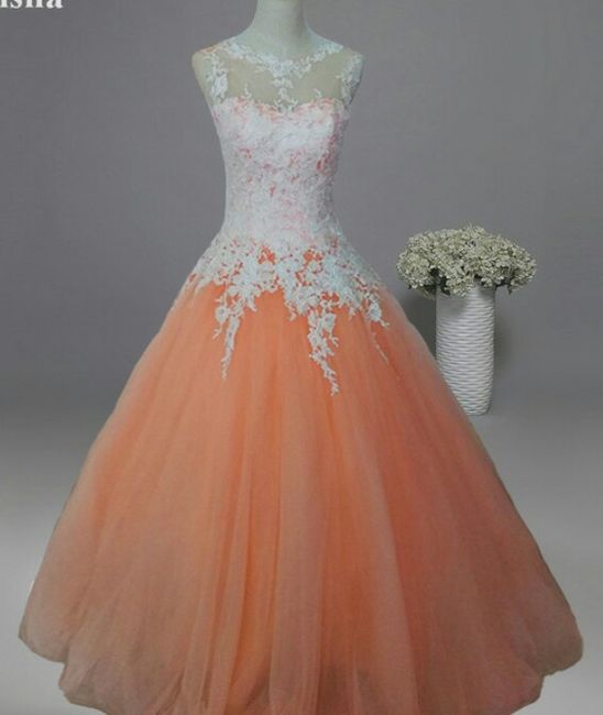 Mês de junho - mês laranja - vestidos de noiva - 2