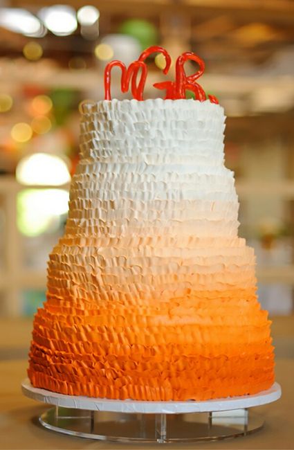 Mês de junho - mês laranja - inspirações para bolos - 13