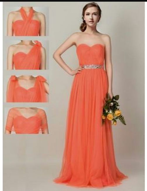 Mês de junho - mês laranja - inspirações para vestidos de madrinha/damas de honra 4