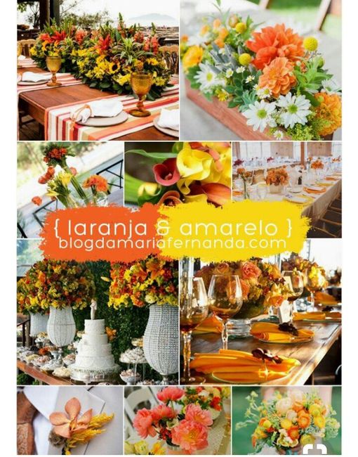 Mês de julho - mês amarelo e laranja - 10