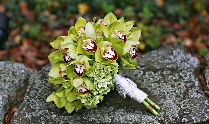 Ramos noiva com orquídeas 2