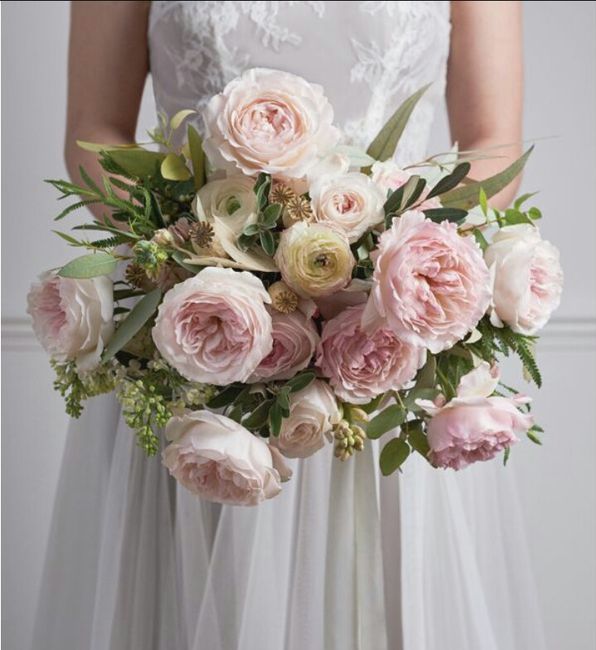 Ramos noiva com rosas inglesas/ David Austin 5