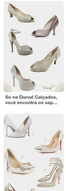 Sapatos modelos diversos para o grande dia 😊 - 10