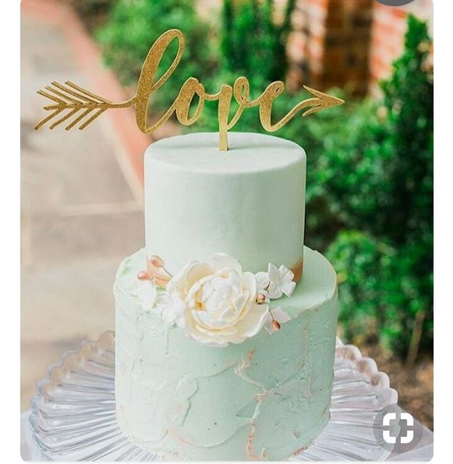 Mês de setembro - mês verde - inspirações para bolo de noivos - 12