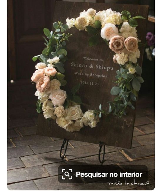 Inspirações para quadros de boas vindas ao estilo clássico - 4