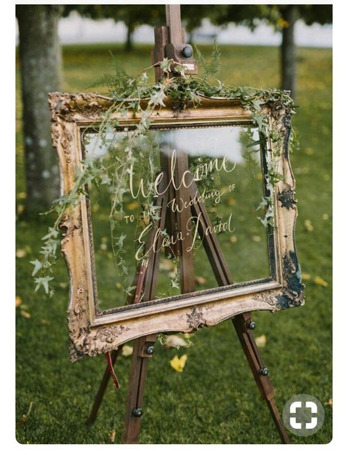 Inspirações para quadros de boas vindas ao estilo clássico - 5