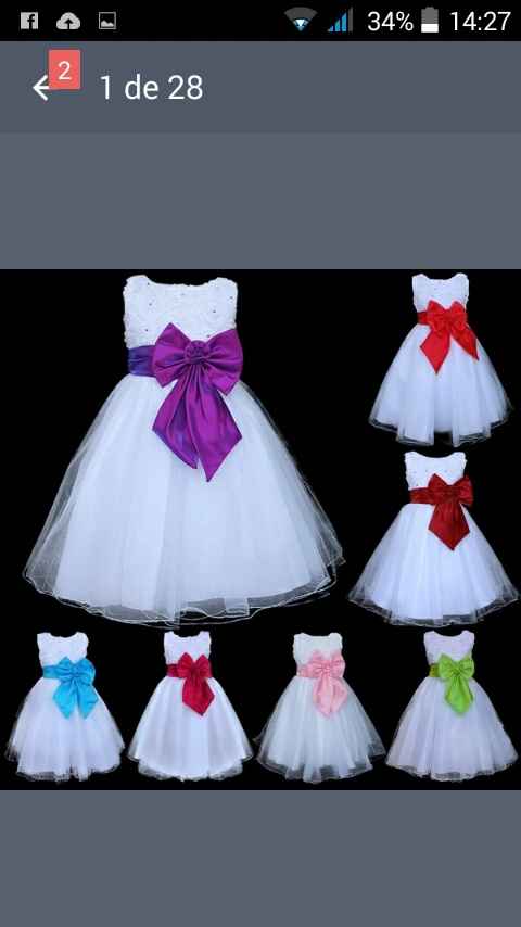 Vestidos das meninas das alianças - 12