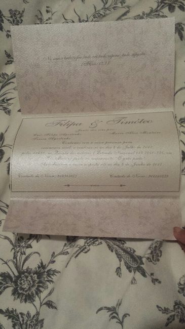 Check convites casamento - 1