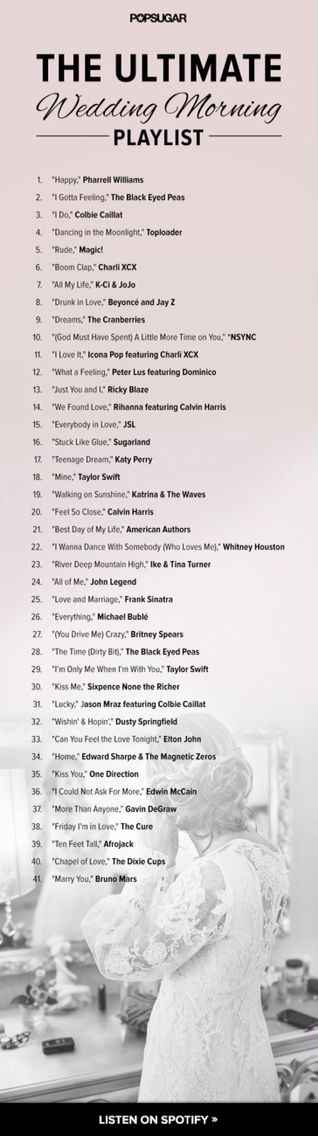 Playlist para a manha do casamento - 1