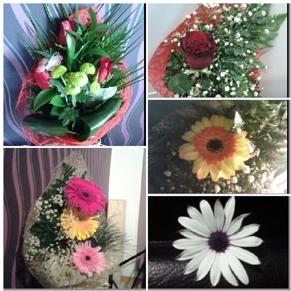 Eles e os ramos de flores - 1