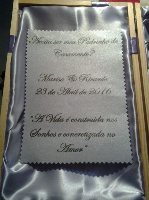 Convite padrinhos de casamento - 5