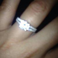 Foste pedida em casamento com anel? - 1