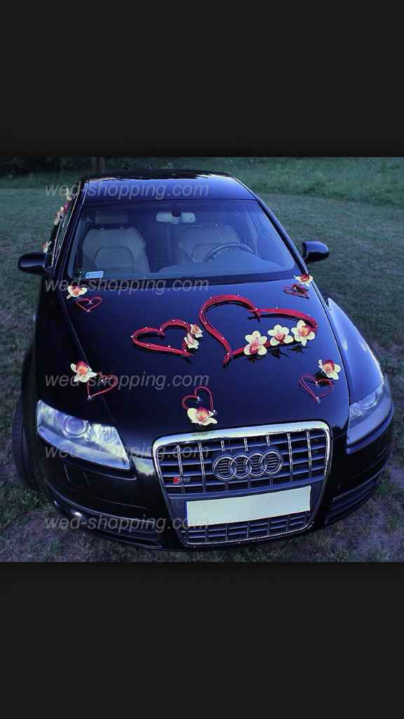 Decorações carros noivos - 1