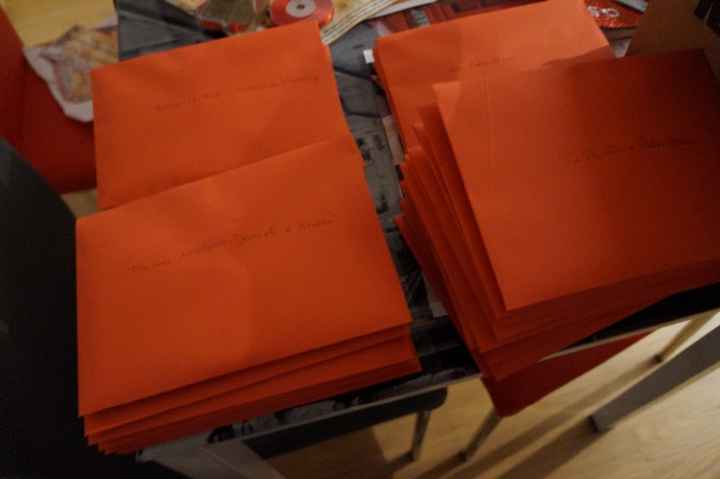 Envelopes vermelhos