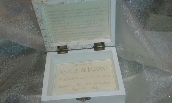 Convite para os meus padrinhos de casamento - 2