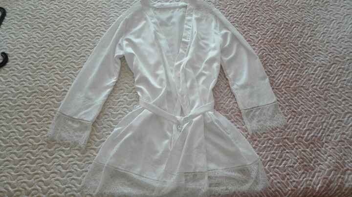 Robe e camisa de noiva - 1