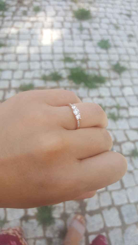Boa noite :) Adorava ver os vossos anéis de noivado :) Quem quer partilhar? - 1