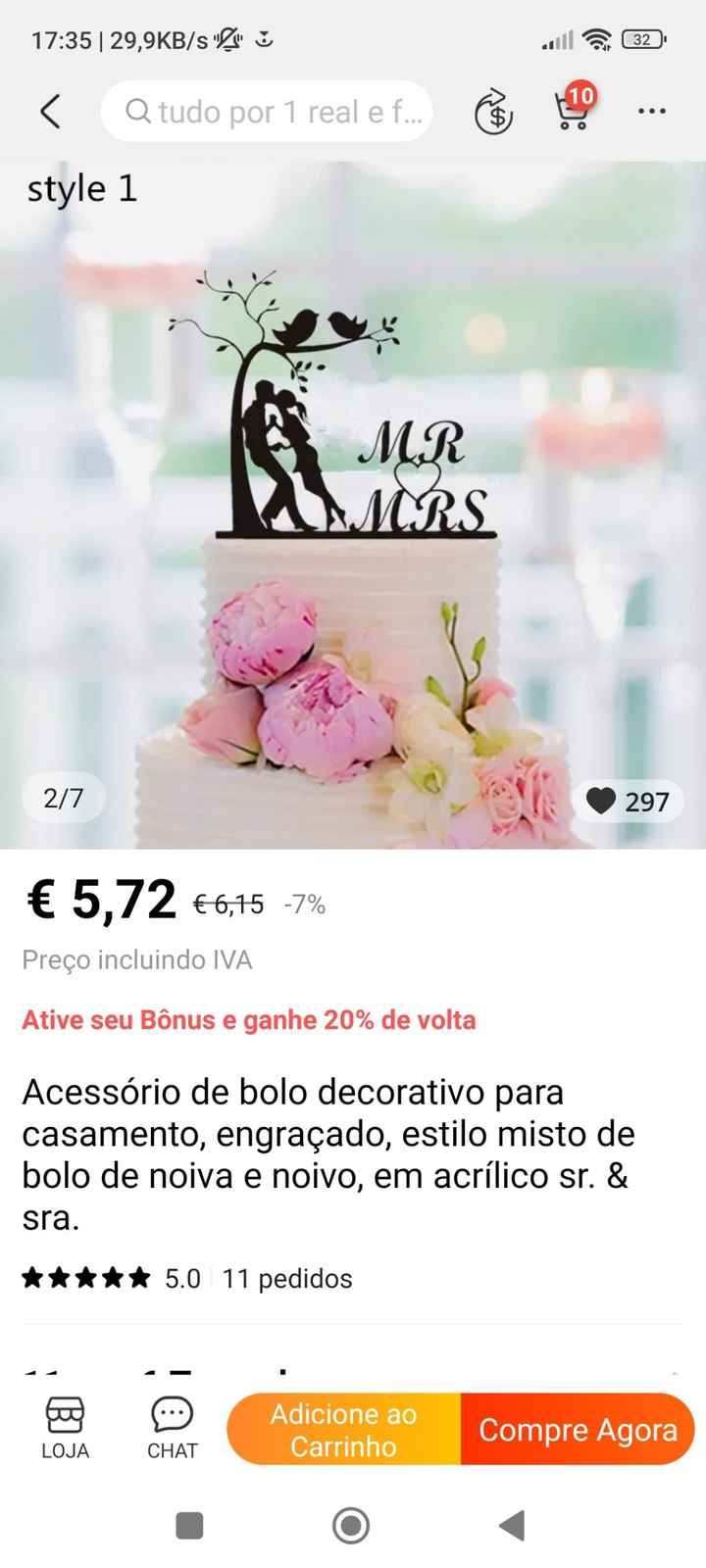 Ideia do bolo e top bolo - 3