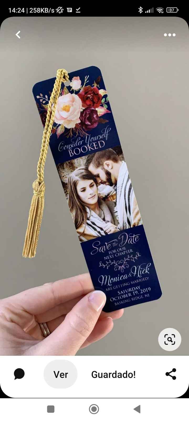 Convite de casamento - 1