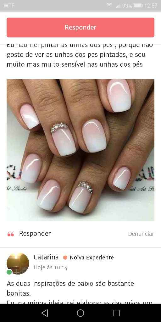 Manicure - inspirações do pinterest - 1