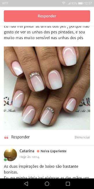 Manicure - inspirações do pinterest - 1
