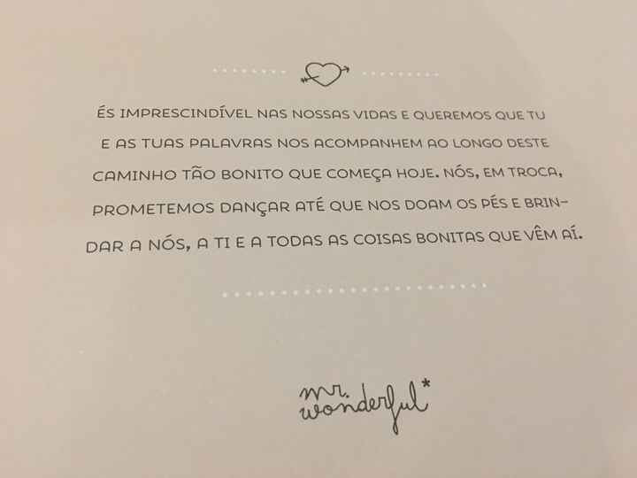 e o que chegou? o livro de assinaturas - 3