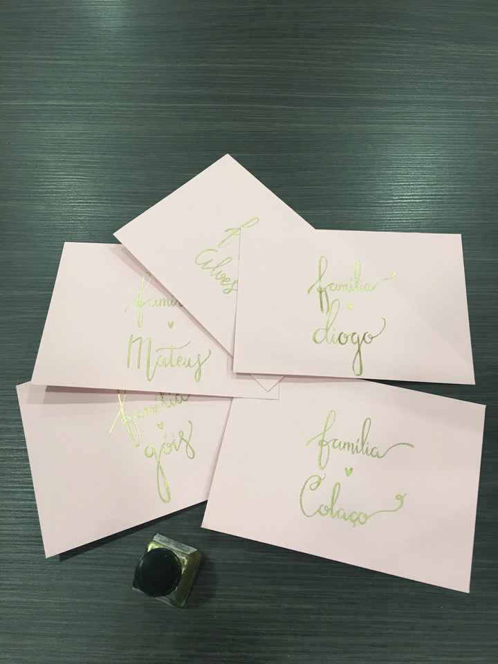 Convites e caixinhas de prendinhas para damas de honor - 2