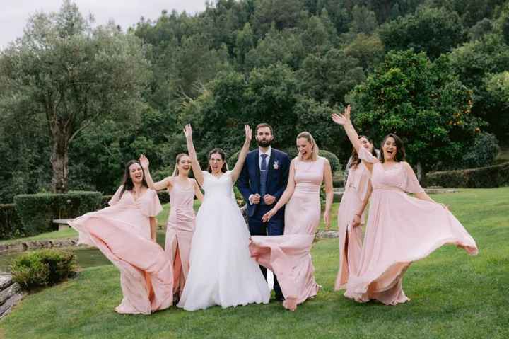 Outubro Rosa 🏩 Tema: damas de honra 👭 - 2