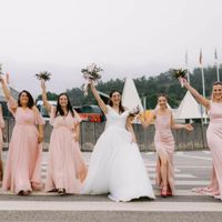 Outubro Rosa 🏩 Tema: damas de honra 👭 - 1