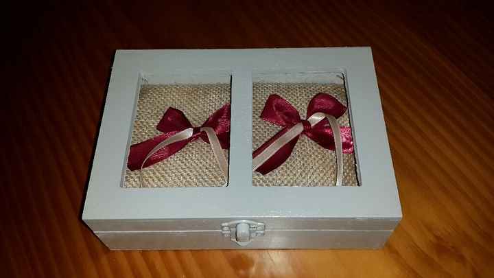 Caixinha para as alianças - 1