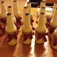 Garrafas para marcar o numero da mesa - 3