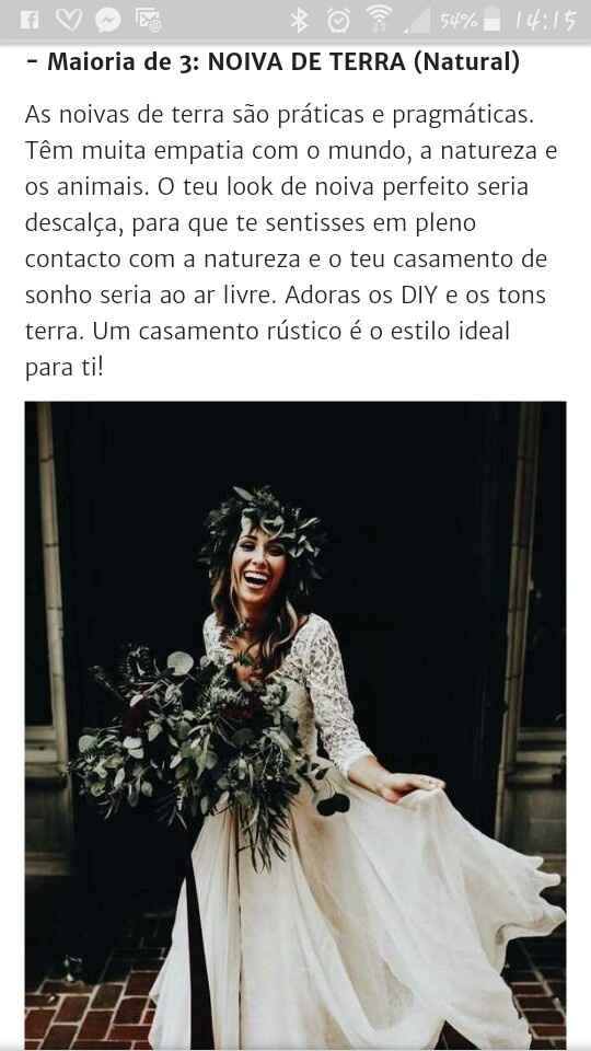 Sou uma noiva de Terra Natural - Catarina - 1