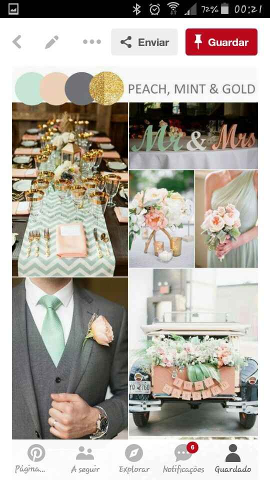 Inspiração Casamento Cor pêssego! - 4